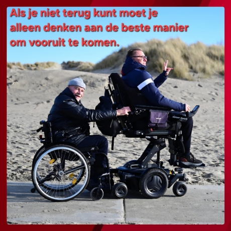 Volop in beweging en onze eigen weg.