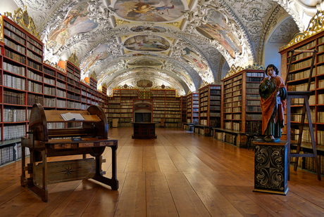 Bibliotheek Strahov klooster, Praag