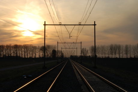 Waar blijft de trein?