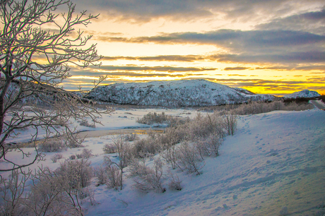 winter in Noorwegen