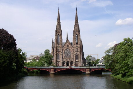 Grote kerk in Straatsburg