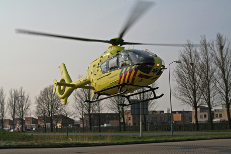 Traumaheli takeoff