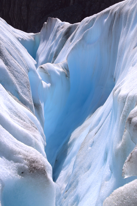 Op de Fox Glacier (Nieuw Zeeland)