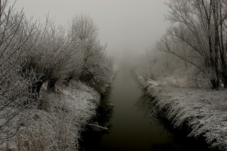 Winterlandschap (bewerking)