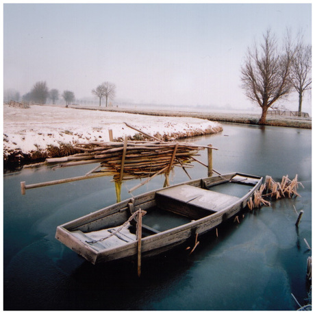 Bootje in alblasserwaard