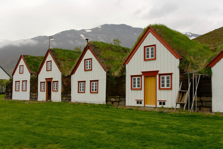IJsland turfhuisjes