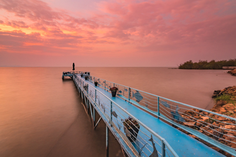 Sunset Victoria Lake