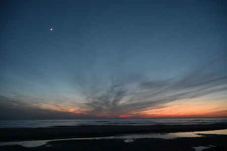 Zonsondergang Noordwijk 