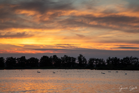 zonsondergang