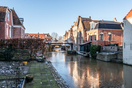 Zicht op de Vlintenbrug