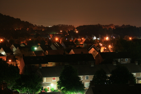 Heerlen in de avond