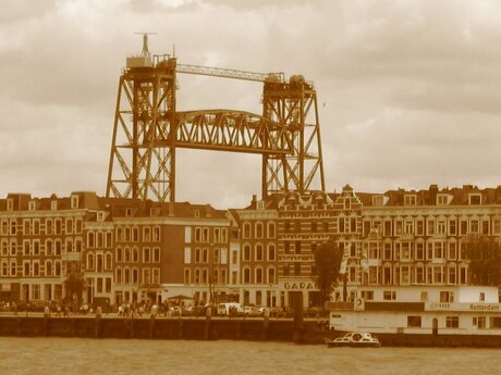 Hefbrug te rotterdam