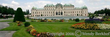 Belvedere, mooi park in Wenen dacht ik.. :D teveel gezien denk
