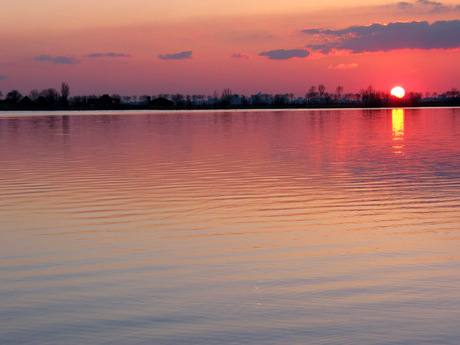 Zonsondergang Noord-AA