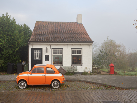 Fiatje in de mist