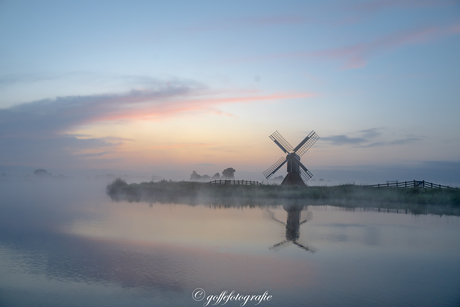 Zonsopkomst in Grou