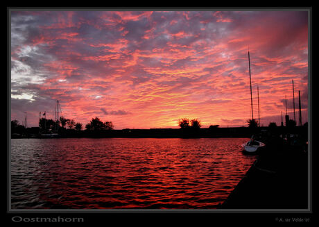 Avond rood