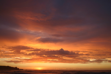 Zonsondergang NZ