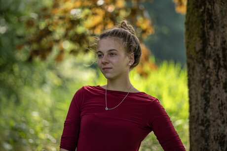 Genieten van de warmte