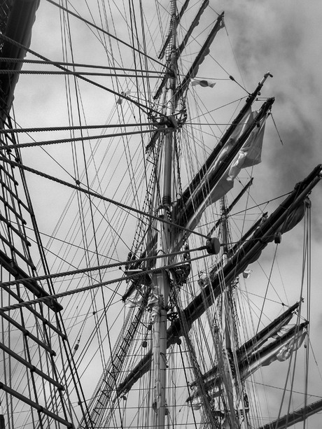 Touw, mast , zeil......