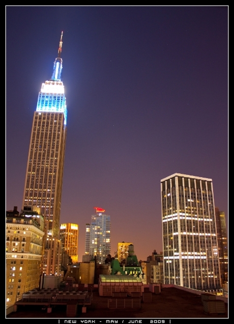 Empire State building @ night