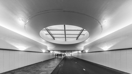 Fietstunnel Rotterdam