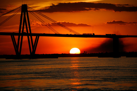 zonsondergang argentinie