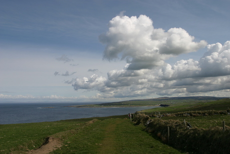 Kust bij Doolin Ierland