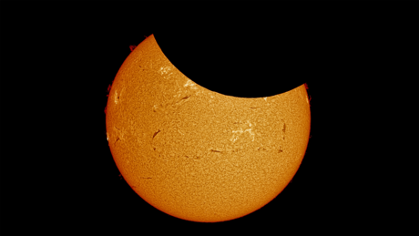 Gedeeltelijk zonsverduistering