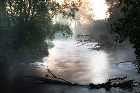 Een zondagochtend aan de Roer
