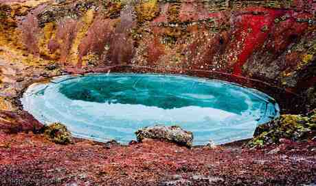 Kerio crater Iceland