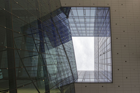 Stadskantoor Utrecht - Architectuur spiegelingen