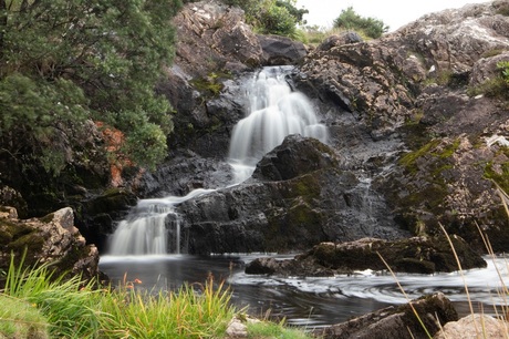 aasleach falls connemara ireland