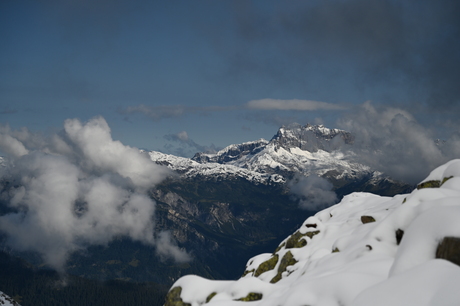 Besneeuwde bergen