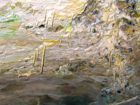 stalagtieten van fort pampus