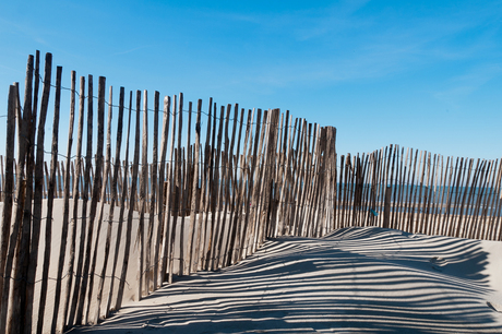 gevangen zand