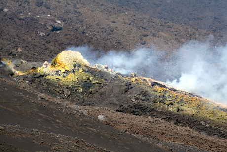 Lavastroom op de Etna