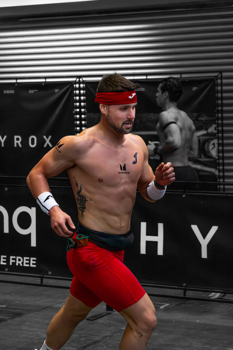 Athleet bij Hyrox Amsterdam