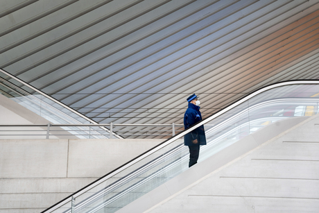 Tijdsbeeld van station Guillemins in Luik