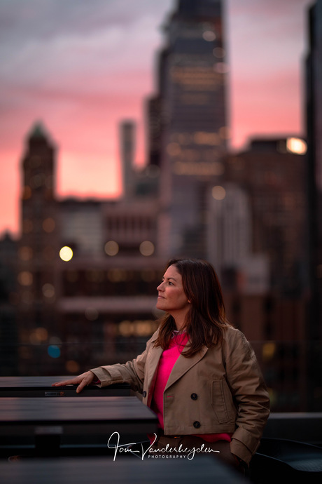 Sunrise over Manhattan