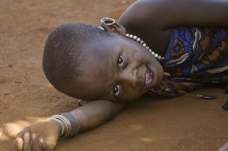 Kenia masai meisje