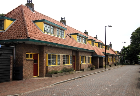 Kleurrijk wijkje  