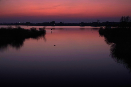 zonsopkomst Oldambtmeer