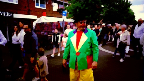 the clown