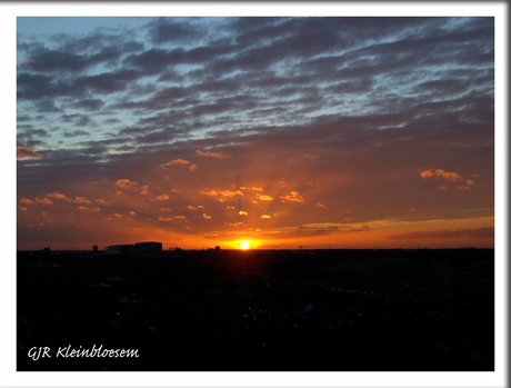 Zonsondergang Zwijndrecht 2