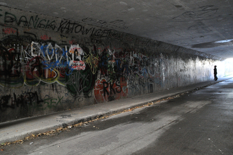 Door de tunnel