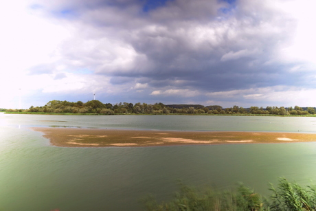 Landschap met gebruik van grijsfilter