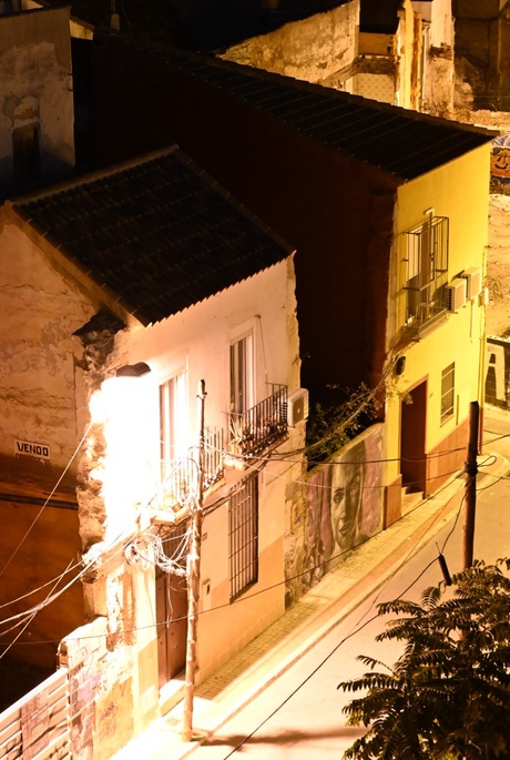 Málaga by night