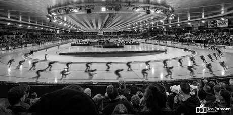 NK-schaatsen in Thialf