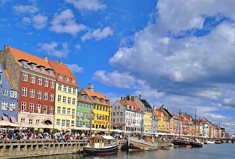 nyhavn  Kopenhagen  andere kant